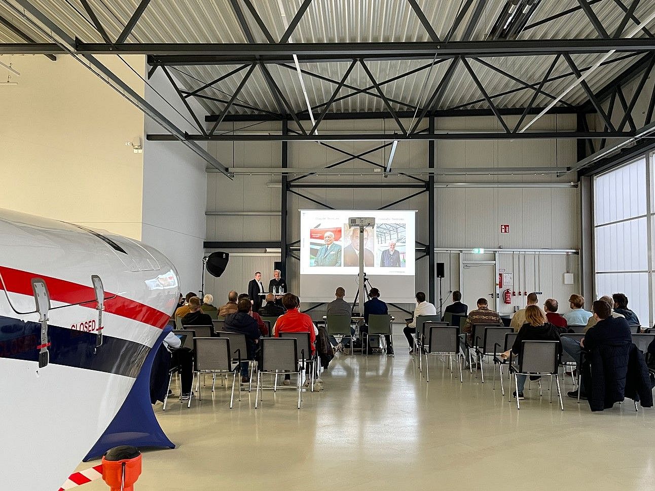 Impressionen vom Hangar