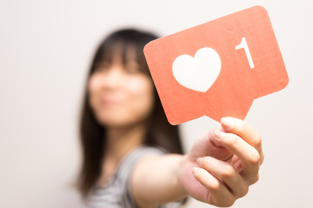 Ein Like auf Social Media