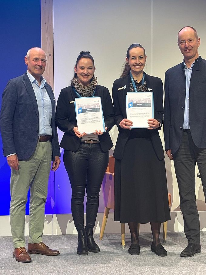 Urkundeverleihung gür die eCoaches