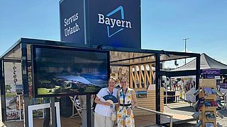 Unser Team bei der Veranstaltung am Stand