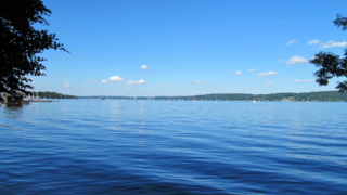 Der Starnberger See im Sommer