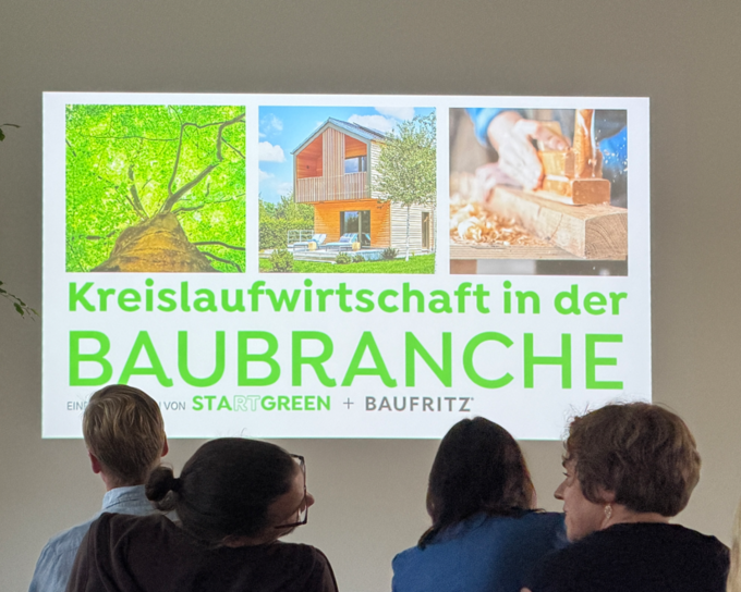 Abendveranstaltung von Stratgreen zur Baubranche