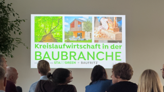 Abendveranstaltung von Stratgreen zur Baubranche