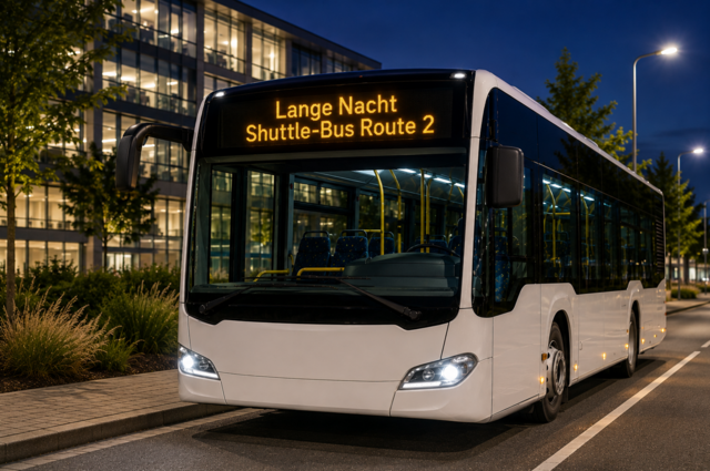 Mit dem Bus durch die Nacht