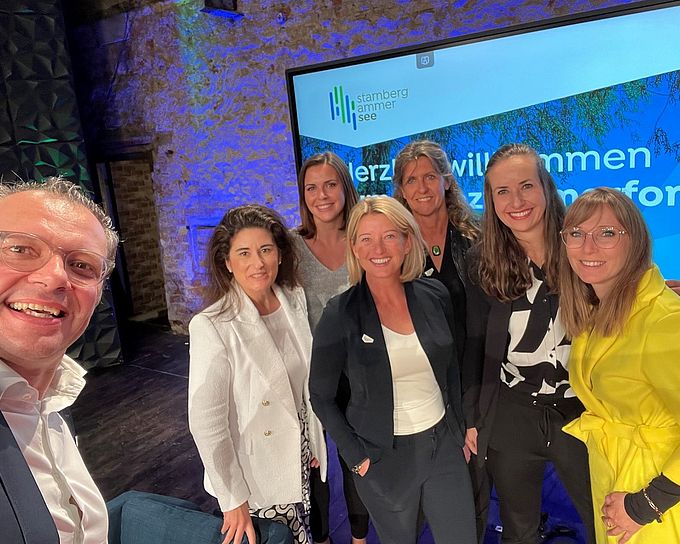 Das Team der gwt hat sich über die zahlreichen Teilnehmer am Herbstfest gefreut.