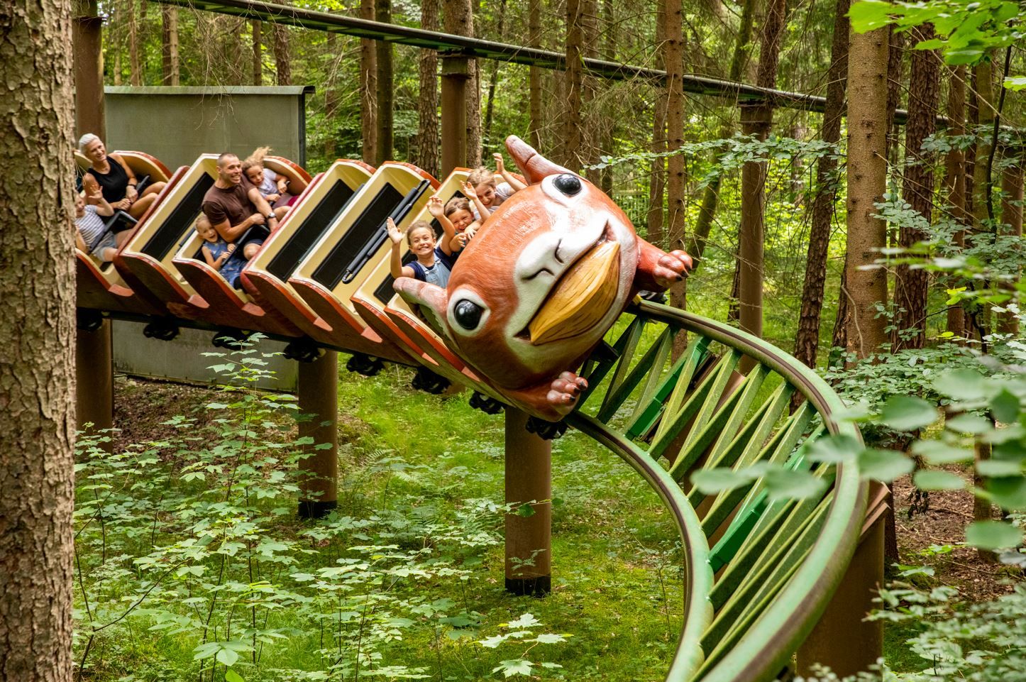 Die Oachktzlbahn im Märchenwald Wolfratshausen.