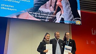 Urkundeverleihung gür die eCoaches