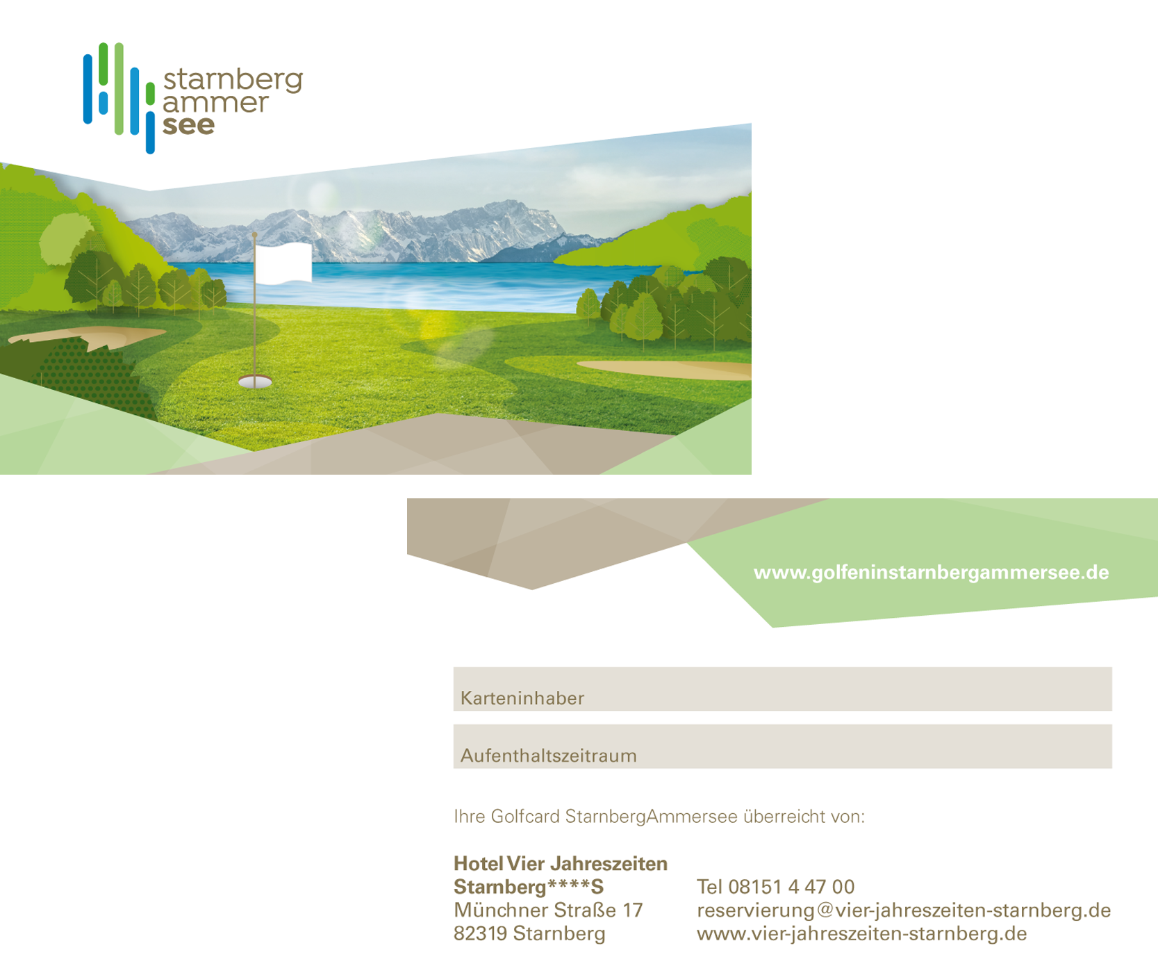 Die Golfcard von StarnbergAmmersee
