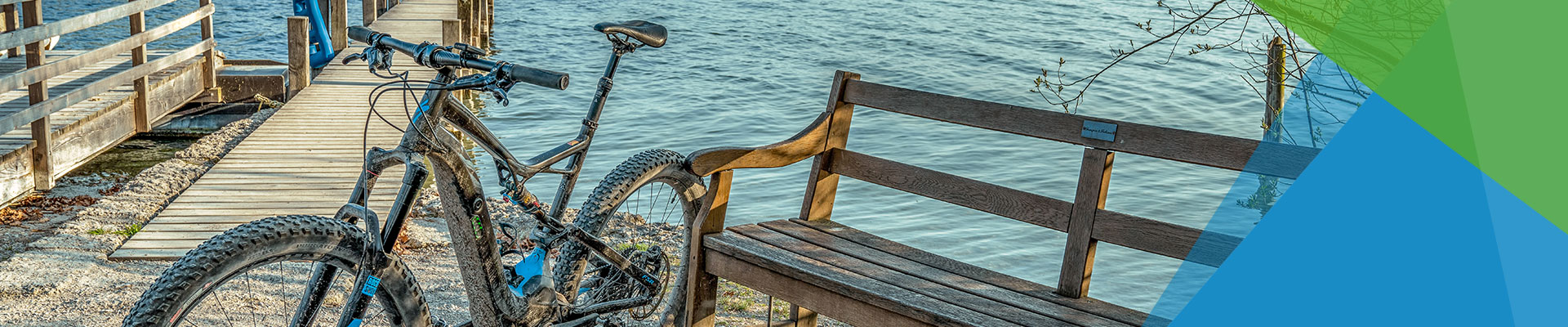 Ein Rad am Steg