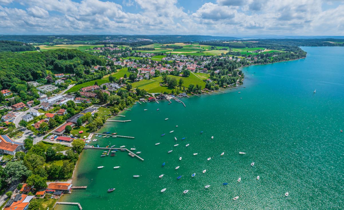 Der Wörthsee ist der drittgrößte See der Region StarnbergAmmersee.