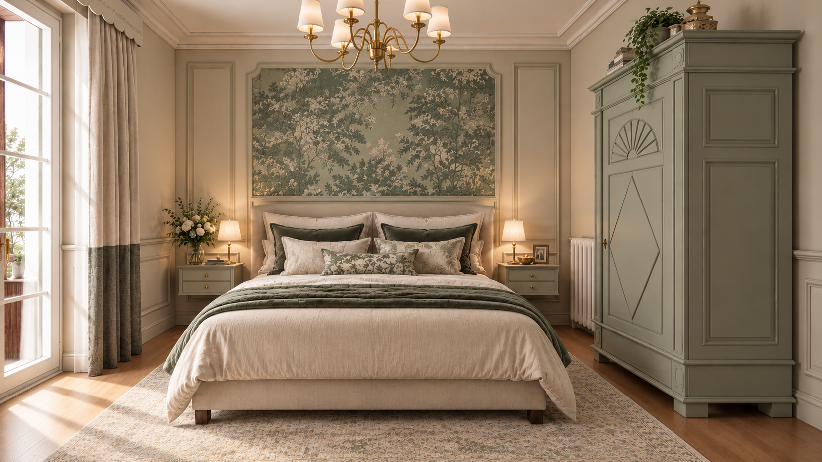 Zimmeransicht Hotel Kaiserin Elisabeth, KI generiert
