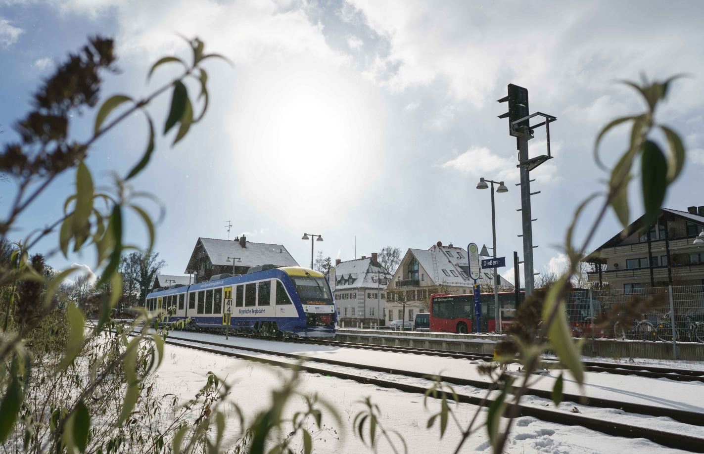 Der Bahnhof Dießen ist ein guter Ausgangspunkt für einen erlebnisreichen Tag am Ammersee.