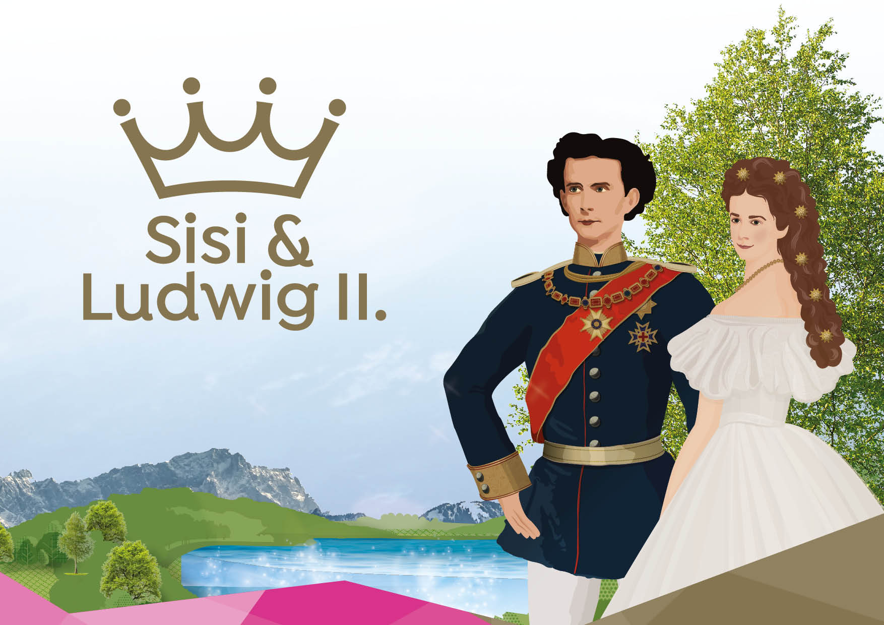 Wir haben eine vielzahl unterschiedlicher Führungen zum Thema Sisi und Ludwig II. im Programm. 