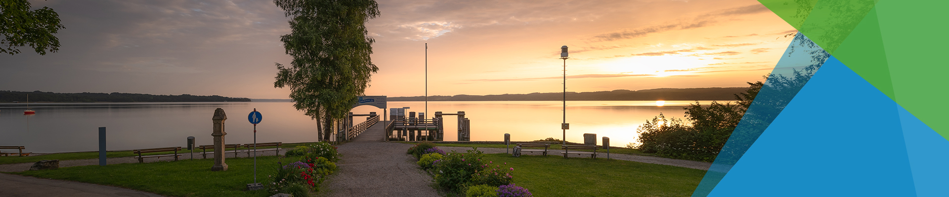 Die Audiospaziergänge führen durch die Region StarnbergAmmersee. Beeindruckende Kulissen wie hier auf dem Bild am Starnberger See und spannende Fakten erwarten Sie.